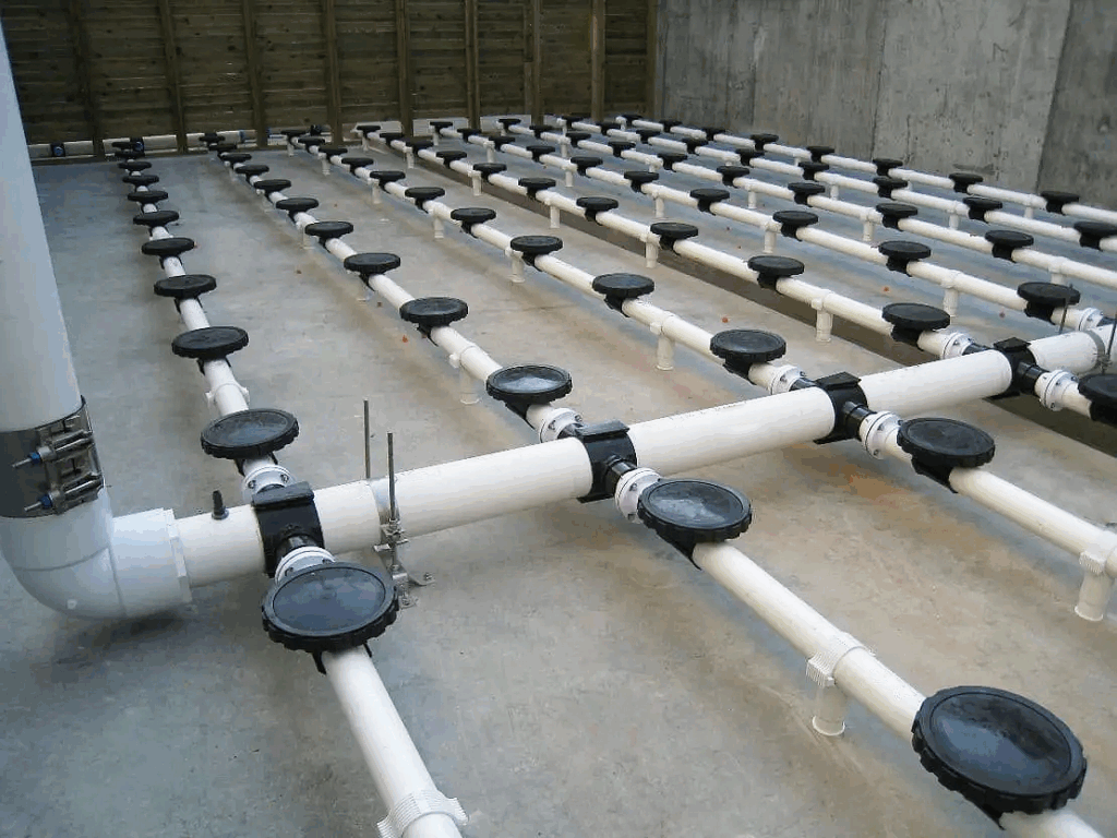 difusores-de-burbuja-fina-en-planta-industrial